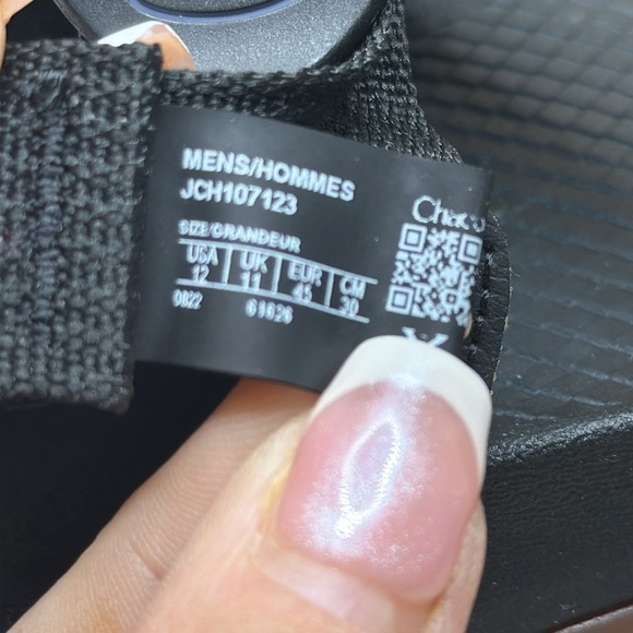 Chaco | LowDown Slide in Black, Size 12 NWT main image 16
